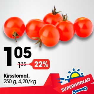 Скидка - Помидоры черри, 250 г
