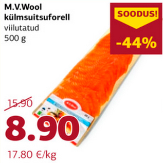 Allahindlus - M.V.Wool külmsuitsuforell