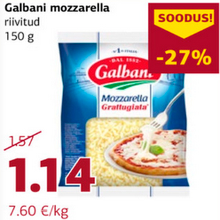 Allahindlus - Galbani mozzarella