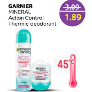 Allahindlus - GARNIER MINERAL Action Control Thermic deodorant
