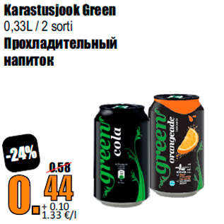 Allahindlus - Karastusjook Green