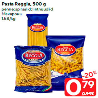 Allahindlus - Pasta Reggia, 500 g