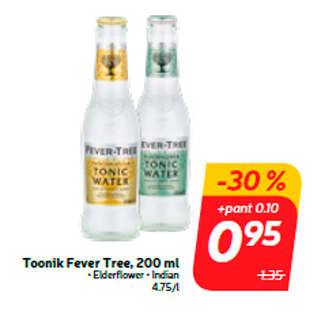 Allahindlus - Toonik Fever Tree, 200 ml
