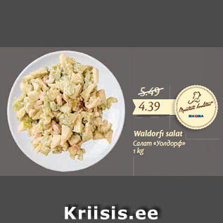 Allahindlus - Waldorfi salat 1 kg