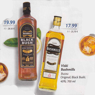Allahindlus - Viski Bushmills