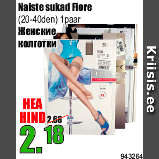 Скидка - Женские колготки