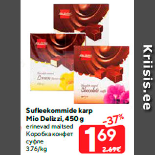 Allahindlus - Sufleekommide karp Mio Delizzi, 450 g