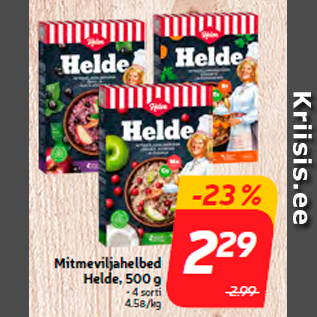 Allahindlus - Mitmeviljahelbed Helde, 500 g