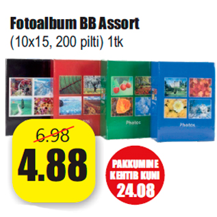 Allahindlus - Fotoalbum BB Assort