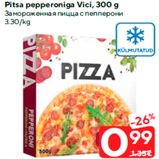 Allahindlus - Pitsa pepperoniga Vici, 300 g