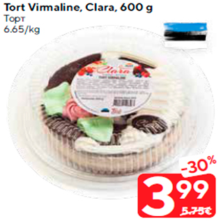 Allahindlus - Tort Virmaline, Clara, 600 g