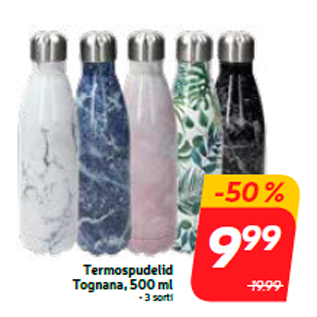 Скидка - Термос бутылка Tognana, 500 мл