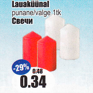 Скидка - Свечи