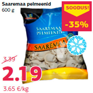 Allahindlus - Saaremaa pelmeenid 600 g