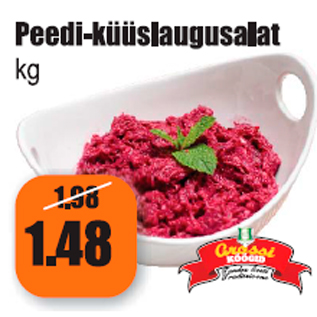 Allahindlus - Peedi-küüslaugusalat kg