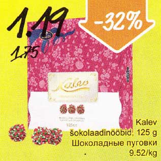 Скидка - Шоколадные пуговки
