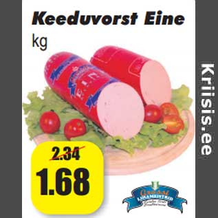 Allahindlus - Keeduvorst Eine kg