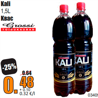 Allahindlus - Kali 1,5 l