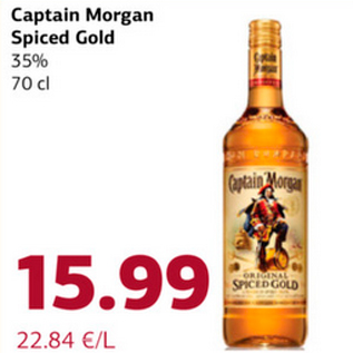 Allahindlus - Captain Morgan Spiced Gold