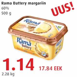 Allahindlus - Rama Buttery margariin