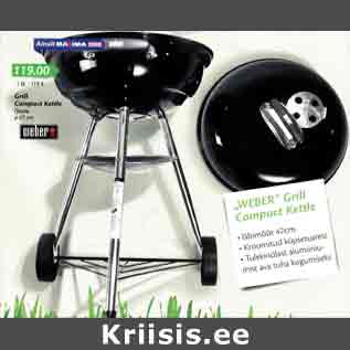 Allahindlus - Grill Compakt Kettle, d 47 cm