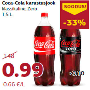 Allahindlus - Coca-Cola karastusjook