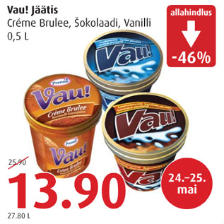 Allahindlus - Vau! Jäätis