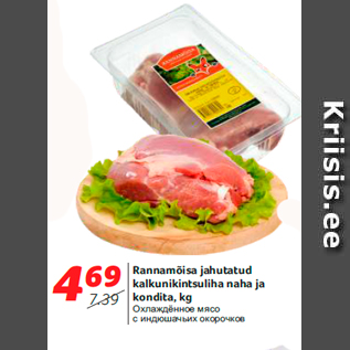 Скидка - Охлаждённое мясо с индюшачьих окорочков