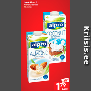 Allahindlus - Jook Alpro, 1 l