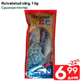 Allahindlus - Kuivatatud särg, 1 kg