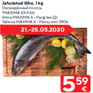 Allahindlus - Jahutatud lõhe, 1 kg