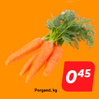 Скидка - Морковь, кг