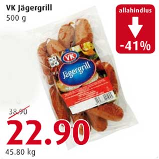 Allahindlus - VK jägergrill
