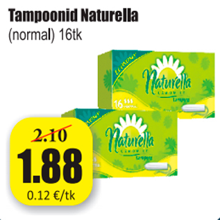 Скидка - Тампоны Naturella