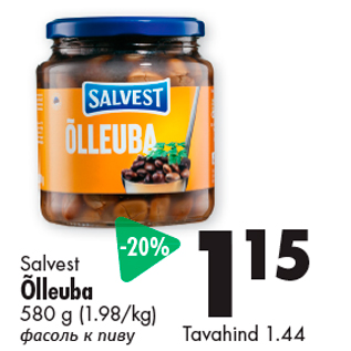 Allahindlus - Salvest Õlleuba