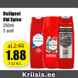 Allahindlus - Dušigeel Old Spice