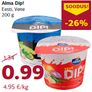 Allahindlus - Alma Dip!