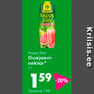 Скидка - Нектар Happy Day Guava * 1 л