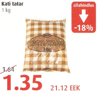 Allahindlus - Kati tatar