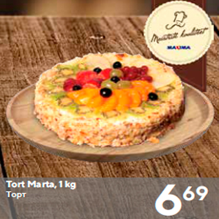 Allahindlus - Tort Marta, 1 kg