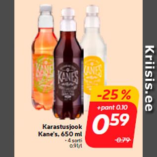 Allahindlus - Karastusjook Kane