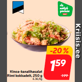 Allahindlus - Kinoa-kanalihasalat Rimi kokkadelt, 250 g