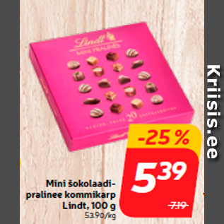 Скидка - Мини-шоколад пралине коробка конфет