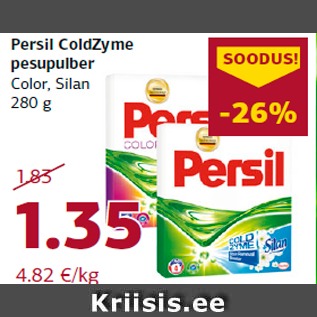 Allahindlus - Persil ColdZyme pesupulber