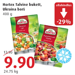 Allahindlus - Hortex Talvine bukett Ukraina borš