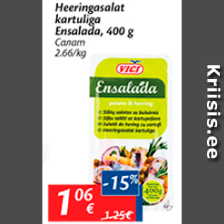 Allahindlus - Heeringasalat kartuliga Ensalada, 400 g