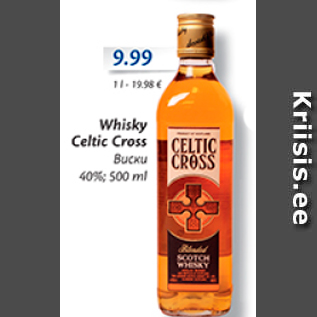 Allahindlus - Whisky Celtic Cross