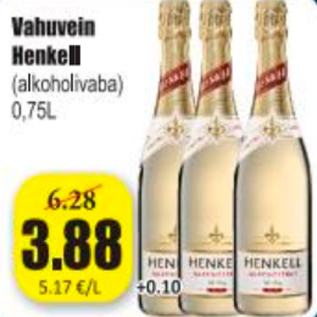 Скидка - Вино игристое Henkel