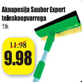 Allahindlus - Aknapesija Sauber Expert teleskoopvarrega 1 tk