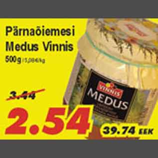 Allahindlus - Pärnaõiemesi Medus Vinnis